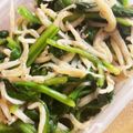 麻羽香's cooksnap of when they made ほうれん草のしらすあえ.