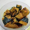 マダムカフェ♡'s cooksnap of when they made ～レンジで簡単～かぼちゃの塩こんぶ煮.