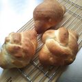 みみ母's cooksnap of when they made 三つ編みロールパン.