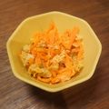 chacocat11's cooksnap of when they made レンジで簡単☆人参しりしり。.