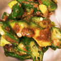 クックZFKRE9☆'s cooksnap of when they made アボカドとおくらの梅がつお和え.