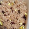 山ばあば's cooksnap of when they made 炊飯器で簡単！栗おこわ（赤飯バージョン）.