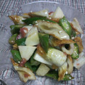 amamitu's cooksnap of when they made ちくわとオクラの梅和え.