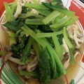 ゆりはるみ♡'s cooksnap of when they made 小松菜と油揚げのさっと煮.