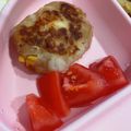 きなこあめ＊'s cooksnap of when they made お弁当に♡もちふわチーズはんぺんナゲット.