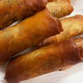 ナス系's cooksnap of when they made マロニー春巻き.