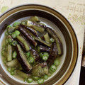 クックQT23CK☆'s cooksnap of when they made 簡単！焼きナスのオクラ白だし煮.