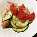 ばたみそーぱん☆'s cooksnap of when they made ズッキーニハムトマト☆バジルレモンマリネ.