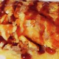 おらくんさん's cooksnap of when they made ＊ひき肉とチーズのオムレツ＊.