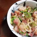 sunujiro's cooksnap of when they made 週末漁師のブリのたたき イナダワラサでも.