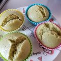 うね子ちゃん's cooksnap of when they made 簡単！フライパンで 抹茶ミルク 蒸しパン.