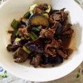 みなみあも's cooksnap of when they made 茄子と牛肉の甘辛煮.