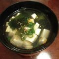 へのへのもへの's cooksnap of when they made 焼肉屋さんのわかめスープ♪♪お豆腐入り♪.
