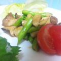 Ｃ☆thina's cooksnap of when they made アスパラ&エリンギのオイスター炒め.