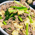 ｡GuMi。's cooksnap of when they made 簡単中華☆ニンニクの芽と豚肉の炒めもの！.