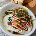 yu🐓's cooksnap of when they made 簡単朝ごはん、手抜きランチに お好み丼.