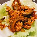 よぴぴよ's cooksnap of when they made レタスモリモリ♫ゴーヤのカレーミート♬.