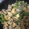 クックRCHX24☆'s cooksnap of when they made スナップエンドウと豚肉のオイスターソース.