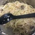 葉月優希's cooksnap of when they made 鮭としめじの和風ワンポットパスタ.