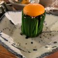 クック4MJ545☆'s cooksnap of when they made 旨い！ニラの黄身のせ、おひたし.