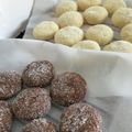 tarachanko's cooksnap of when they made 簡単サクサク☆プレーン&ココアクッキー.