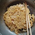 さいれん２合's cooksnap of when they made ばあちゃんの味♡スライス蓮根きんぴら♡.