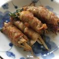 kusatarou's cooksnap of when they made 焼肉のタレで簡単！野菜の豚バラ肉巻き.