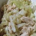 nrmaman's cooksnap of when they made ヘルシー♪キャベツささ身のポン酢醤油和え.