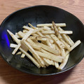 柴犬のお顔☆'s cooksnap of when they made ＊おつまみに*牛蒡の素揚げ＊.