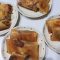 めそのお's cooksnap of when they made 簡単！残りカレーリメイク！カレー春巻き.