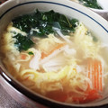 ひっこ's cooksnap of when they made カニ足リメイク★カニと卵のふわとろスープ.