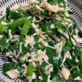 スヌーピー428's cooksnap of when they made ごま油香るニラとささみの梅和え.
