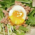 ムッチムチ's cooksnap of when they made 水菜とシーチキンの絶品サラダ♡.
