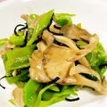 よしよしのキッチン☆'s cooksnap of when they made ピーマンと舞茸の塩昆布ソテー.