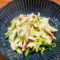 YCHキッチン's cooksnap of when they made キャベツときゅうりと焼き豚のサラダ.