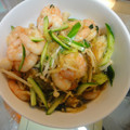 ナオクミ's cooksnap of when they made 春雨とエビの酢のもの.