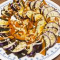 マソップ's cooksnap of when they made 電子レンジで！茄子とカボチャの重ね蒸し.