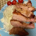 んりおか's cooksnap of when they made フライパンでカリっと！グリルチキン.