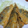 debu-neko's cooksnap of when they made アジのマヨチーズパン粉焼き.
