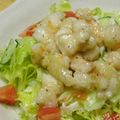 ノンノリノ's cooksnap of when they made カリカリえびのGABANシーザー合え.