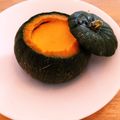 meguppeco's cooksnap of when they made まるごと?!　ミニ・カボチャプリン.