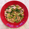 クックLDX6TD☆'s cooksnap of when they made 簡単！豚肉とセロリの炒め物.
