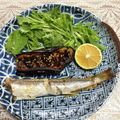 chi−ちゃん's cooksnap of when they made あかカマスの塩焼き、おろし、カボス添え.