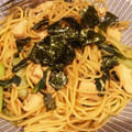 ゆちゃぷに's cooksnap of when they made 10分！小松菜＆ささみ和風パスタ.