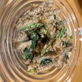 maezuchu's cooksnap of when they made お酒のお供に♪たたき牛蒡を胡麻胡桃味噌で.