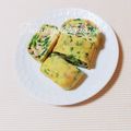 まあまま☆0403's cooksnap of when they made お弁当にも★ほうれん草ベーコンの玉子焼き.