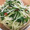 かつぞう☆'s cooksnap of when they made 水菜の白だし漬け.
