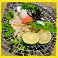 ♡Laru♡'s cooksnap of when they made 明太子とごま油の冷うどん.