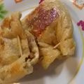aizu_po's cooksnap of when they made 納豆入り油揚げ焼き＃納豆アレンジ.