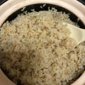 トリトリトリコ's cooksnap of when they made 「かまどさん」で玄米のびっくり炊き.